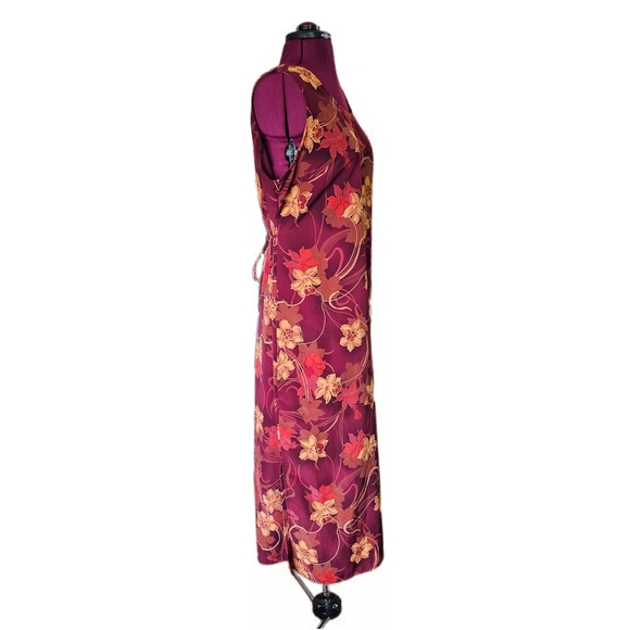 R&K Originals Vintage Y2K Sleeveless Floral Maxi Dress - Picture 6 of 15